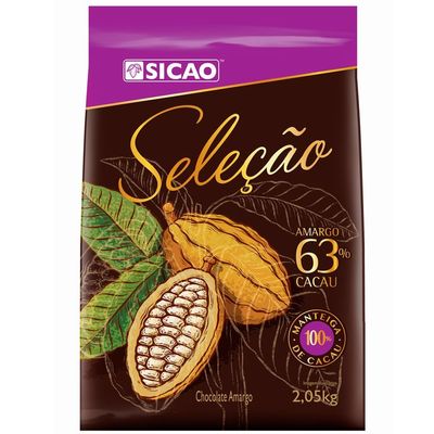 Chocolate-Sicao-Amargo-Selecao-63-Cacau-Gotas-205kg-SICAO-loja-santo-antonio