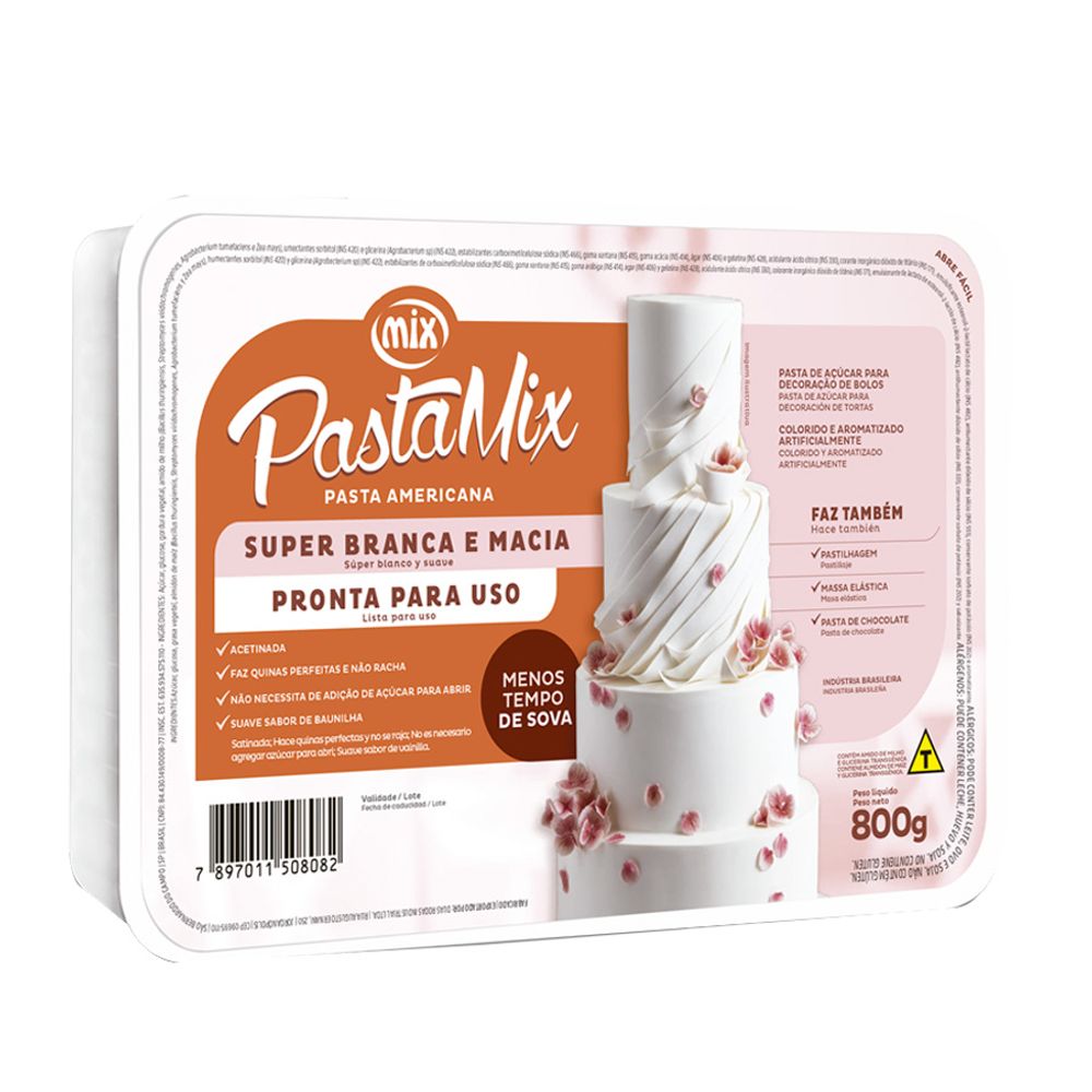 Pasta Americana Pasta Mix 800g MIX lojasantoantonio